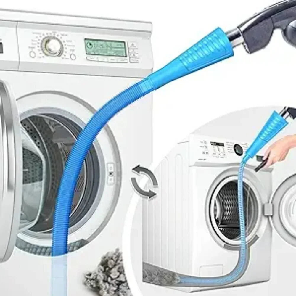 Sealegend Dryer Vent Cleaner Kit Lint Remover Vacuum Attachment Hose 2 Pack Tool
